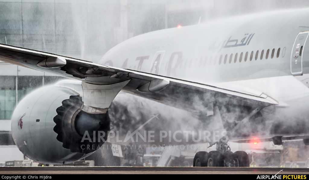 Qatar Airways A7-BCG aircraft at Amsterdam - Schiphol