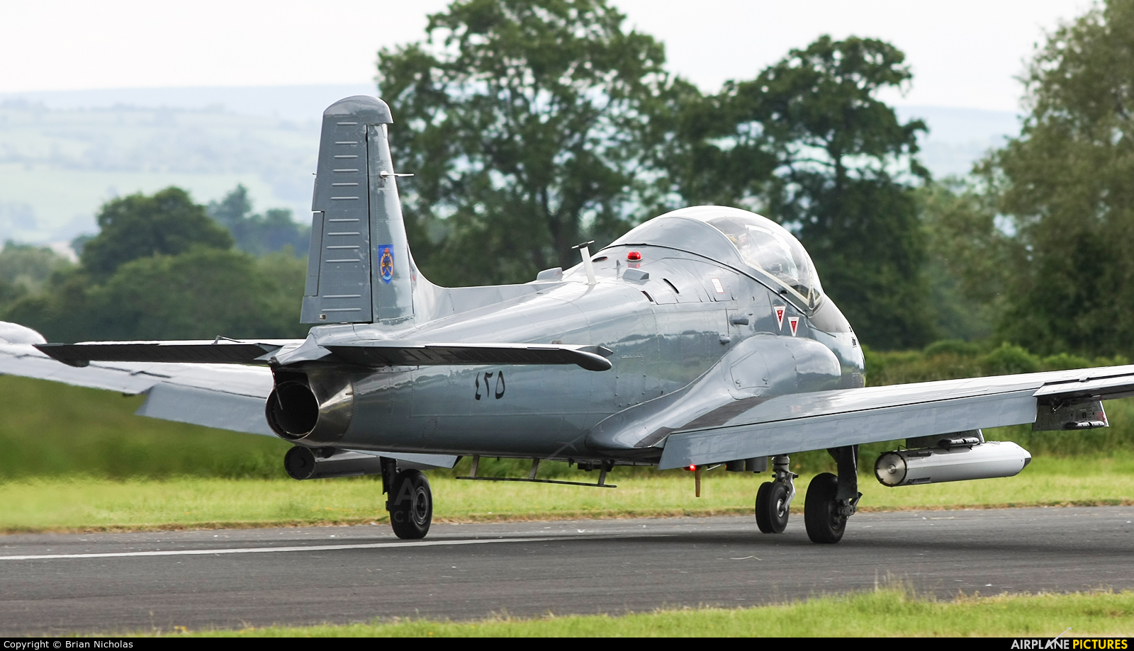 Strikemaster Flying Club G-SOAF aircraft at Welshpool