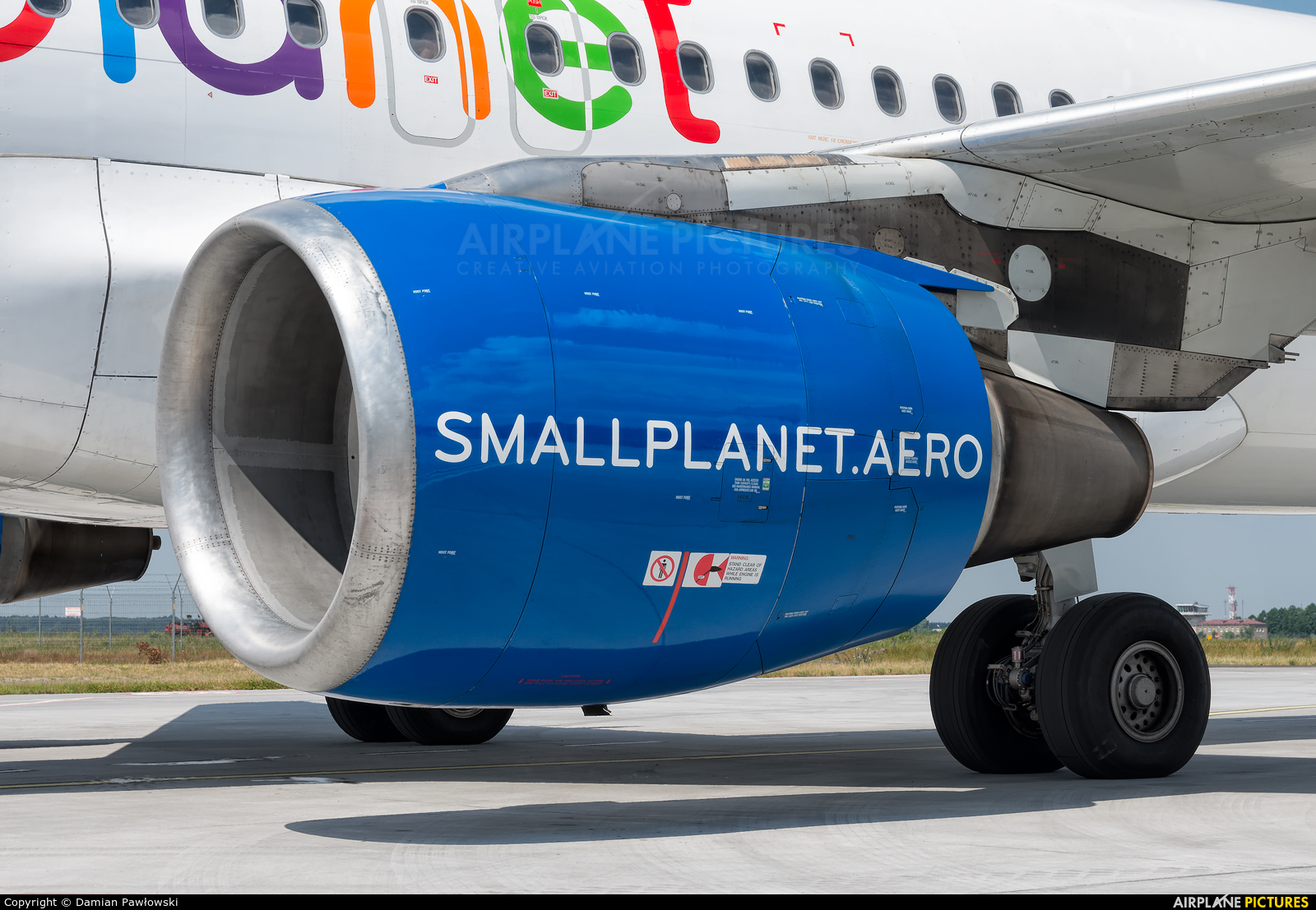 Small Planet Airlines SP-HAF aircraft at Bydgoszcz - Szwederowo