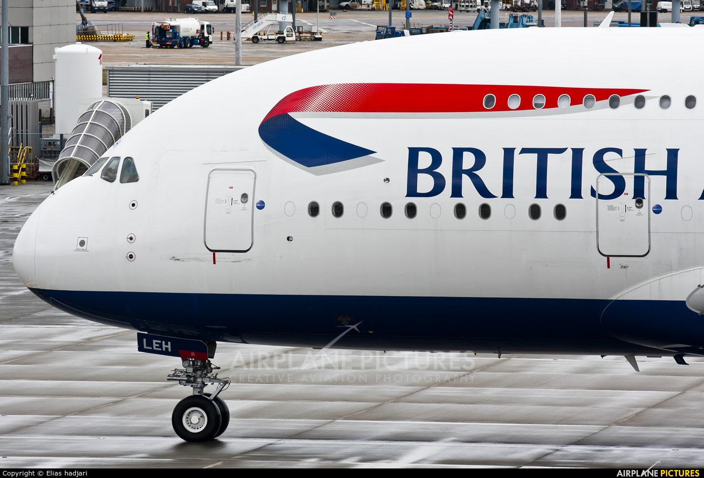 British Airways G-XLEH aircraft at London - Heathrow