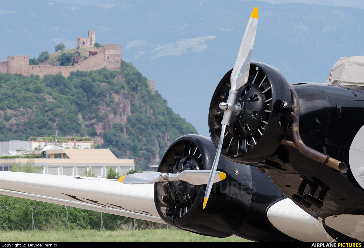 Ju-Air HB-HOS aircraft at Bolzano