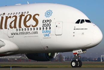 A6-EDX - Emirates Airlines Airbus A380