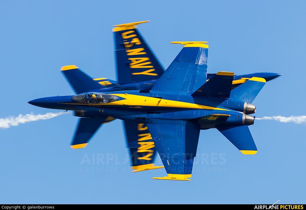 USA - Navy : Blue Angels 163491 aircraft at Westover ARB / Metropolitan