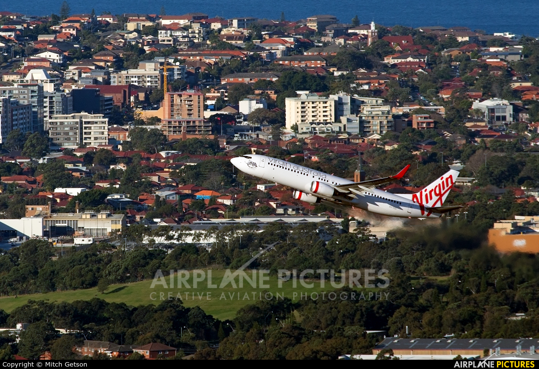 Virgin Australia VH-VUU aircraft at Sydney - Kingsford Smith Intl, NSW