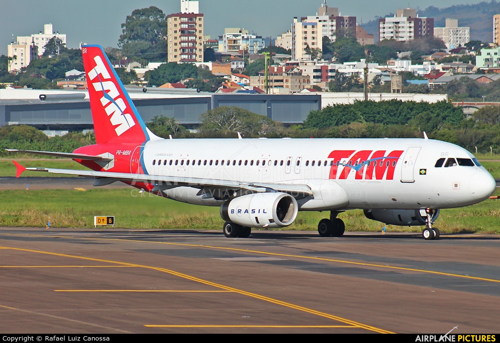 TAM PR-MBR aircraft at Porto Alegre - Salgado Filho