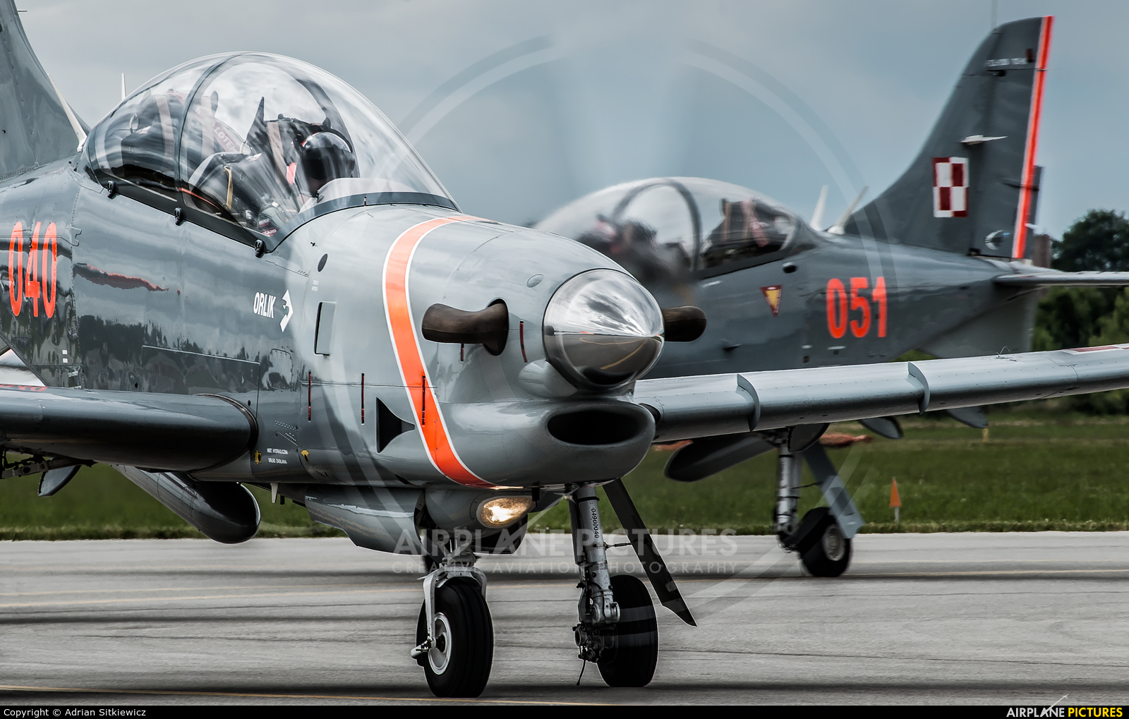 Poland - Air Force "Orlik Acrobatic Group" 040 aircraft at Dęblin