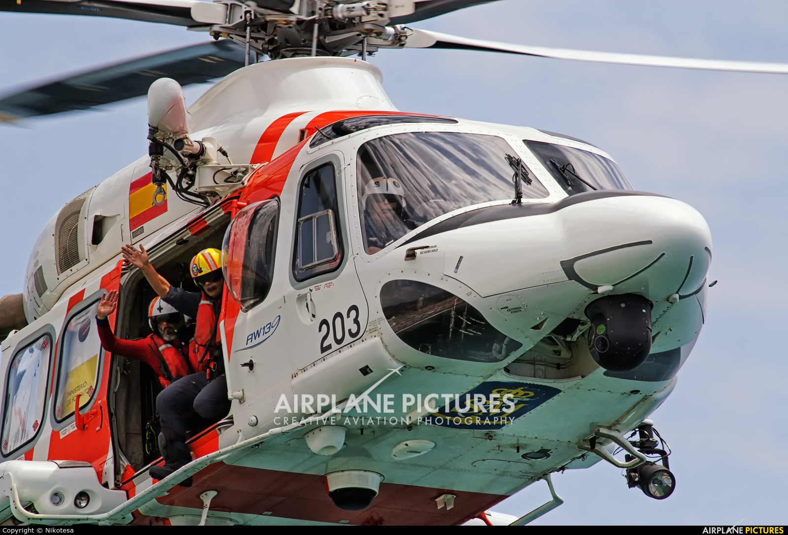 Spain - Coast Guard EC-KLV aircraft at Off Airport - Spain