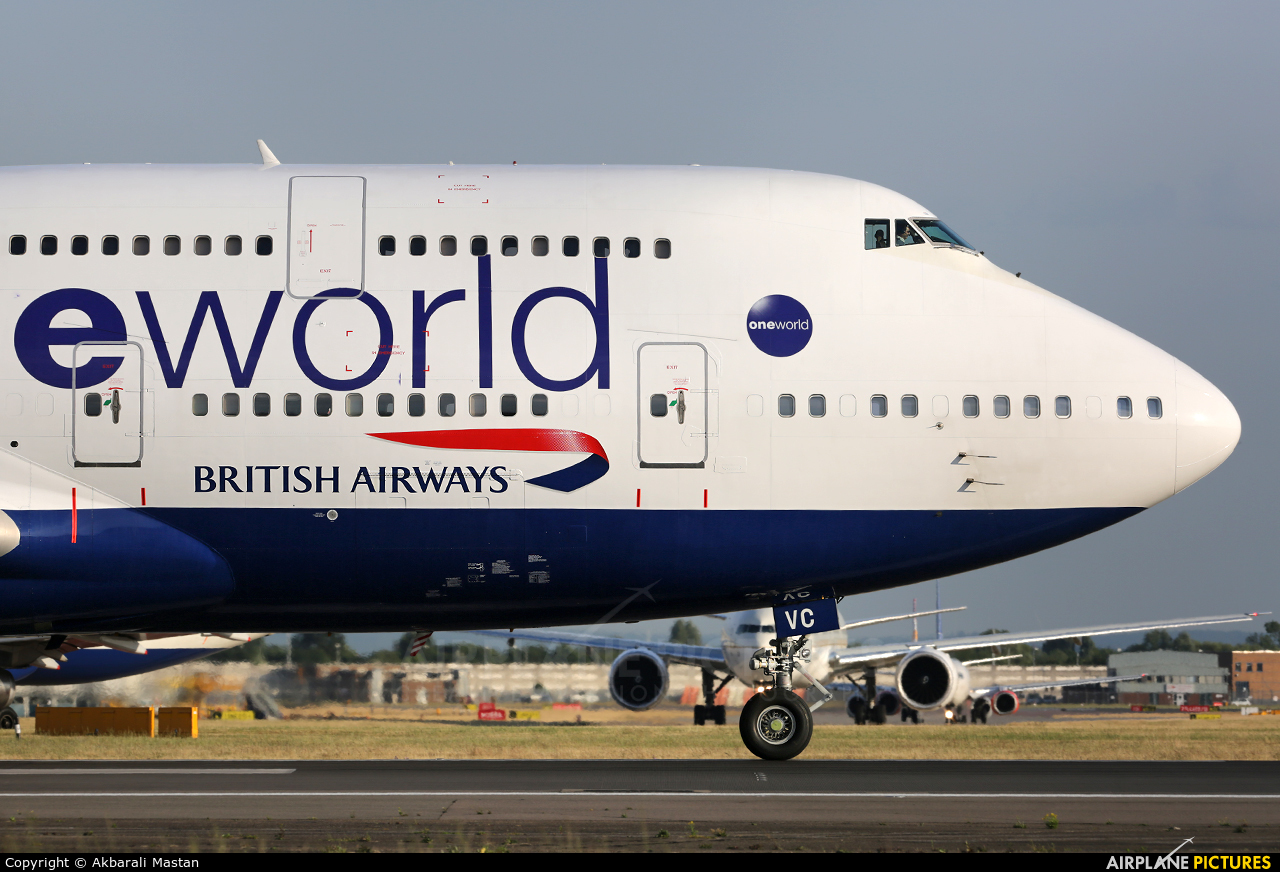 British Airways G-CIVC aircraft at London - Heathrow