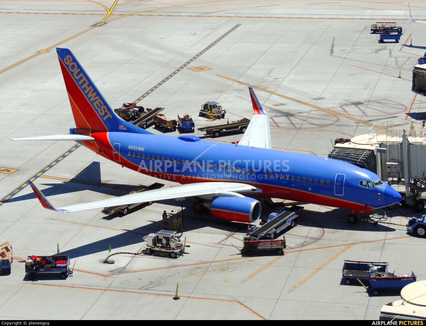 Southwest Airlines N925WN aircraft at Phoenix - Sky Harbor Intl