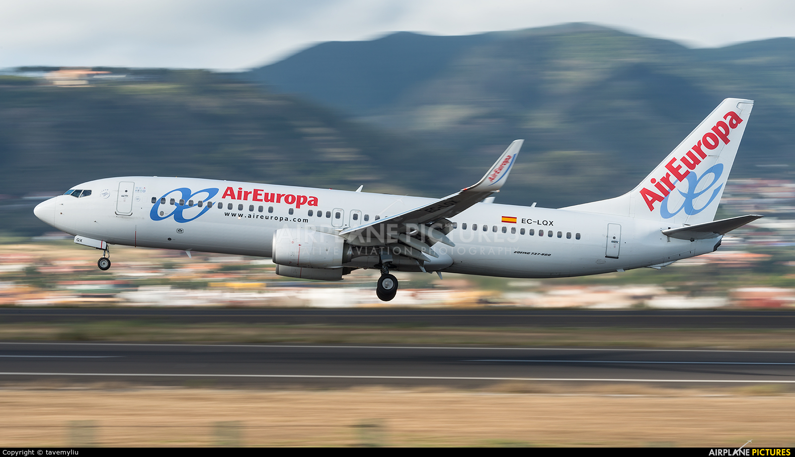 Air Europa EC-LQX aircraft at Tenerife Norte - Los Rodeos