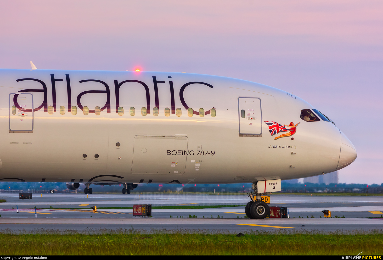 Virgin Atlantic G-VZIG aircraft at New York - John F. Kennedy Intl