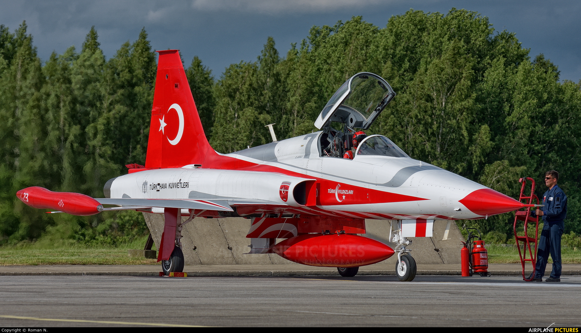 Turkey - Air Force : Turkish Stars 70-3023 aircraft at Malbork