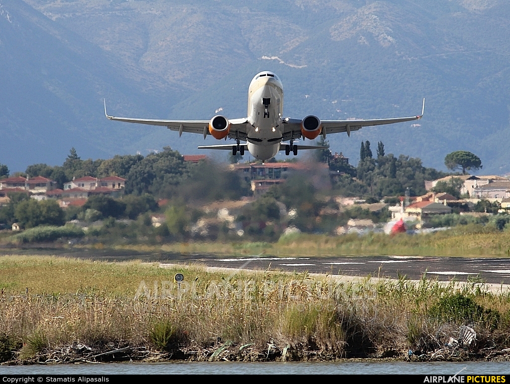 TUIfly D-AHLK aircraft at Corfu - Ioannis Kapodistrias