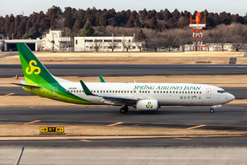 JA02GR - Spring Airlines Japan Boeing 737-800