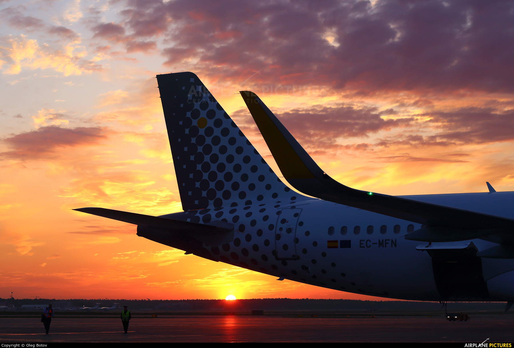 Vueling Airlines EC-MFN aircraft at Moscow - Sheremetyevo