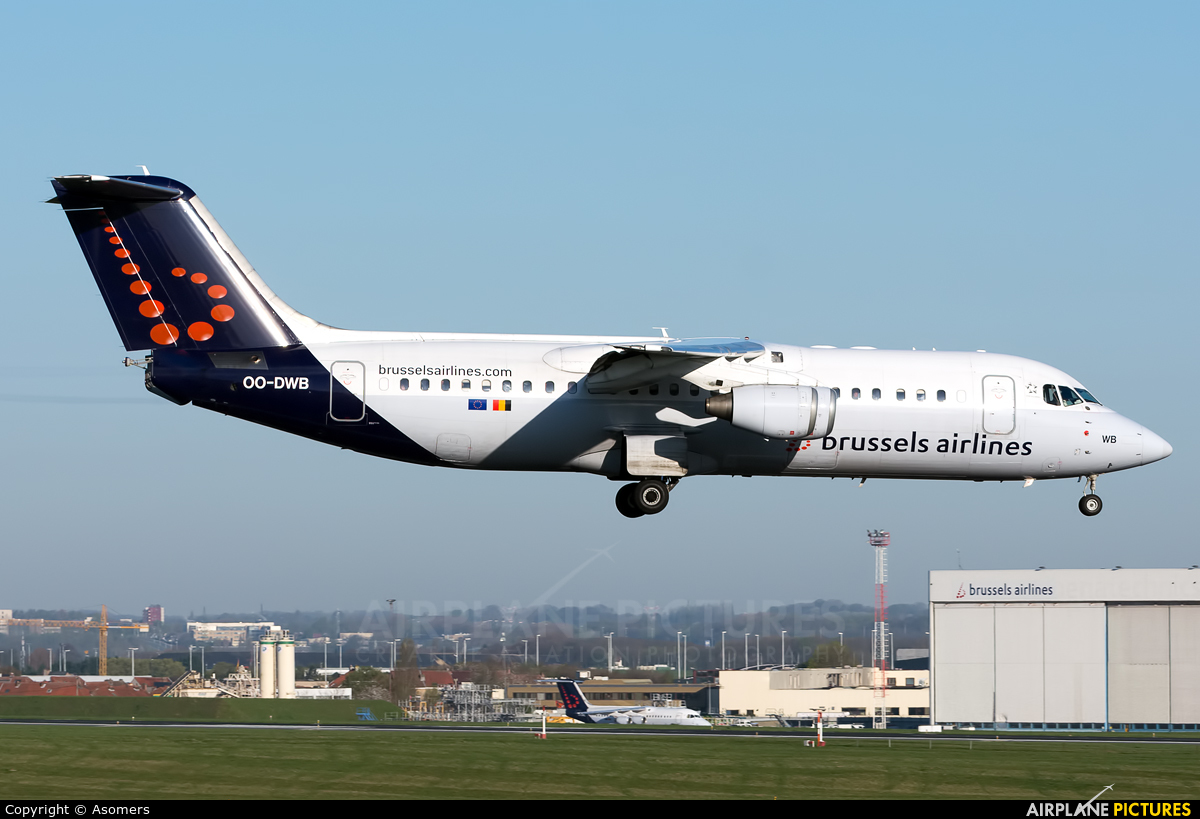 Brussels Airlines OO-DWB aircraft at Brussels - Zaventem