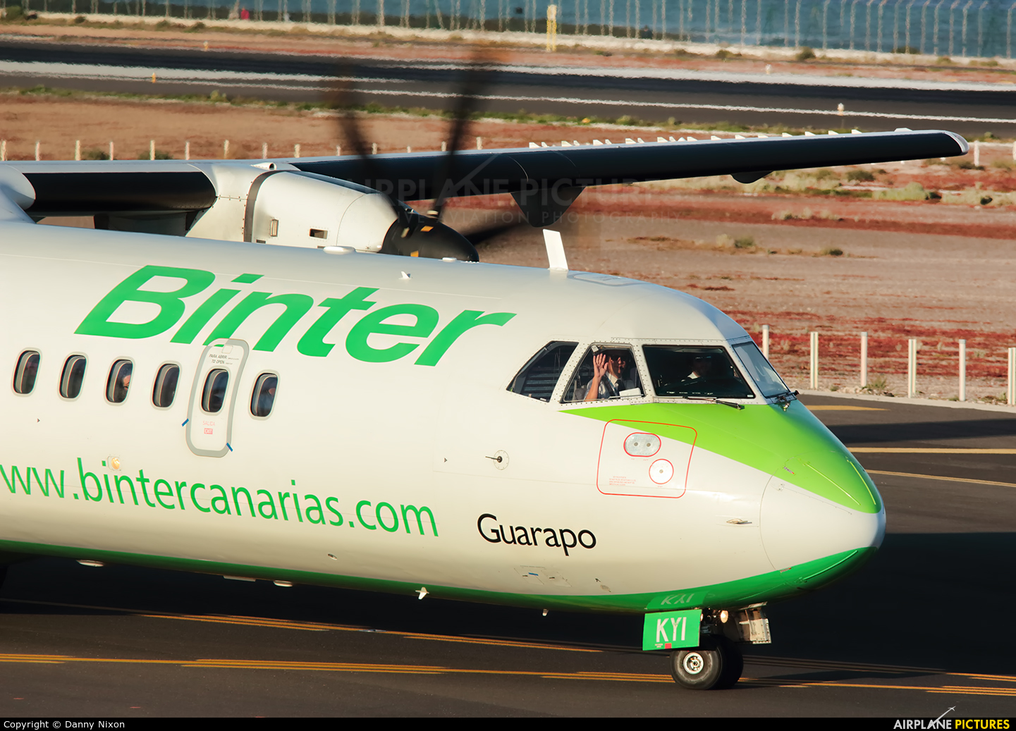 Binter Canarias EC-KYI aircraft at Lanzarote - Arrecife