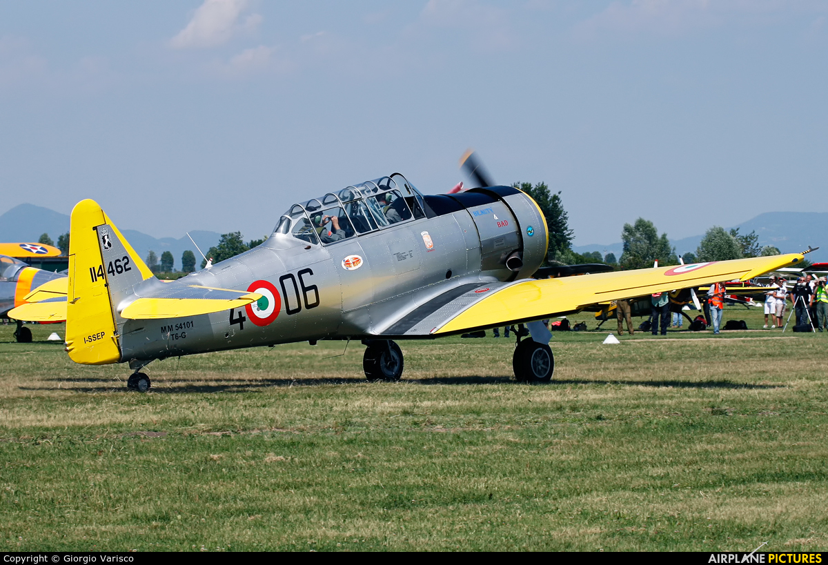 Private I-SSEP aircraft at Montagnana