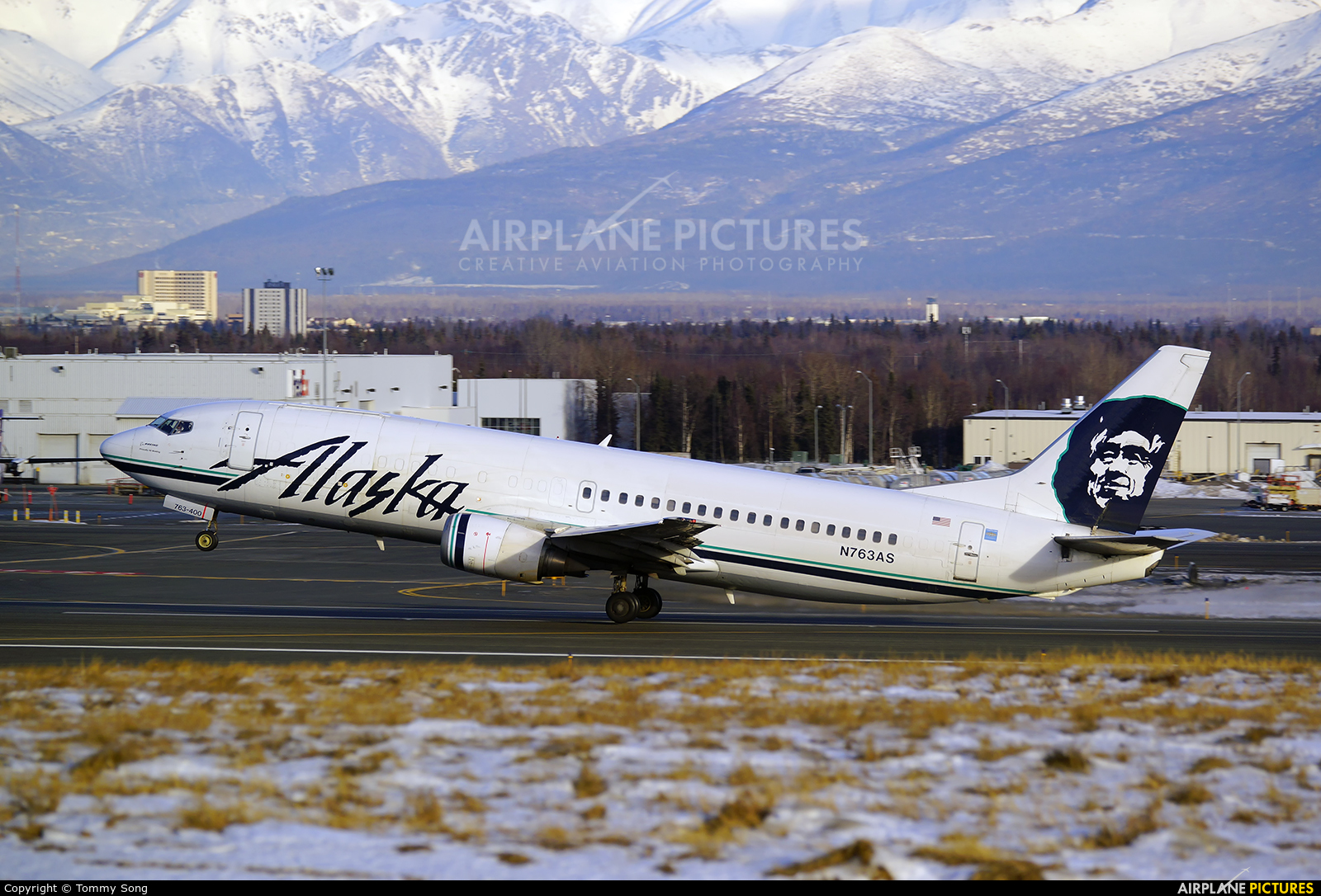 Alaska Airlines N763AS aircraft at Anchorage - Ted Stevens Intl / Kulis Air National Guard Base