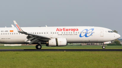 EC-JBK - Air Europa Boeing 737-800