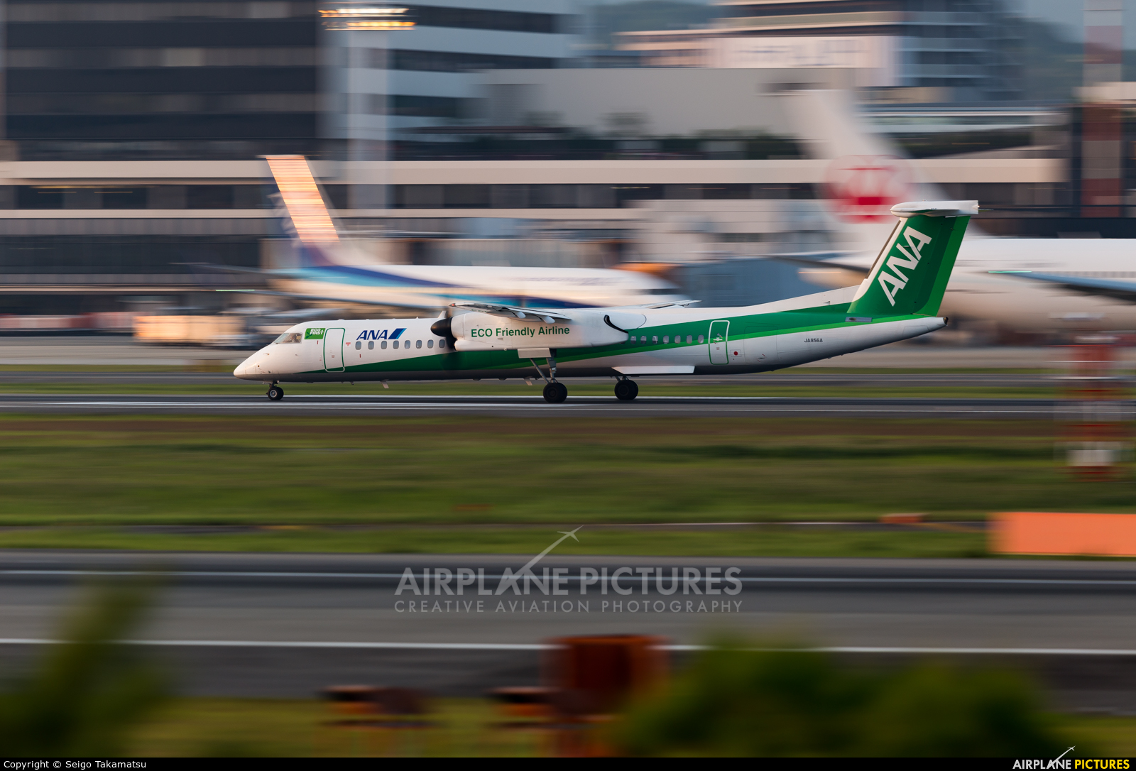 ANA Wings JA856A aircraft at Osaka - Itami Intl