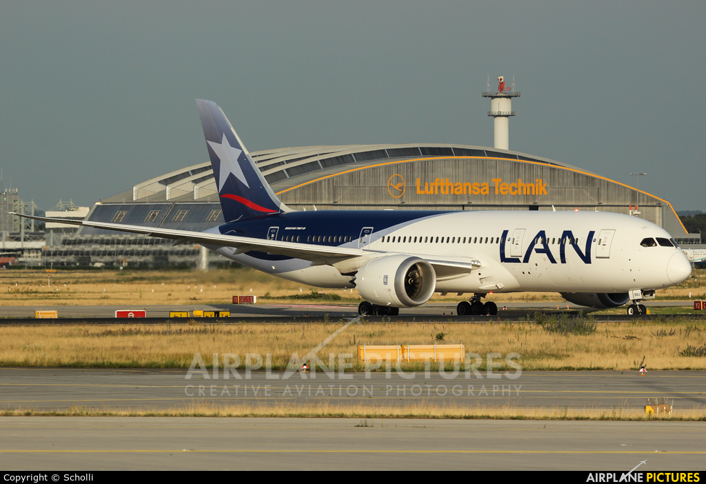 LAN Airlines CC-BBJ aircraft at Frankfurt
