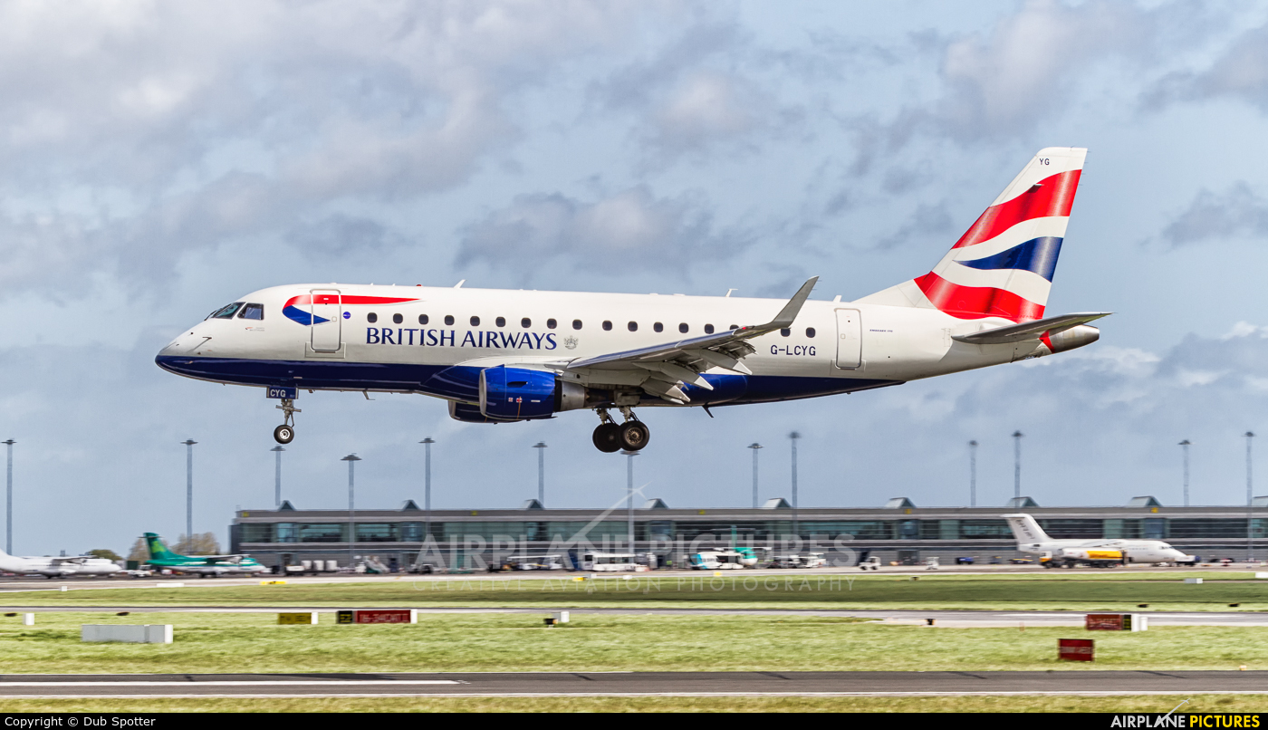 British Airways - City Flyer G-LCYG aircraft at Dublin