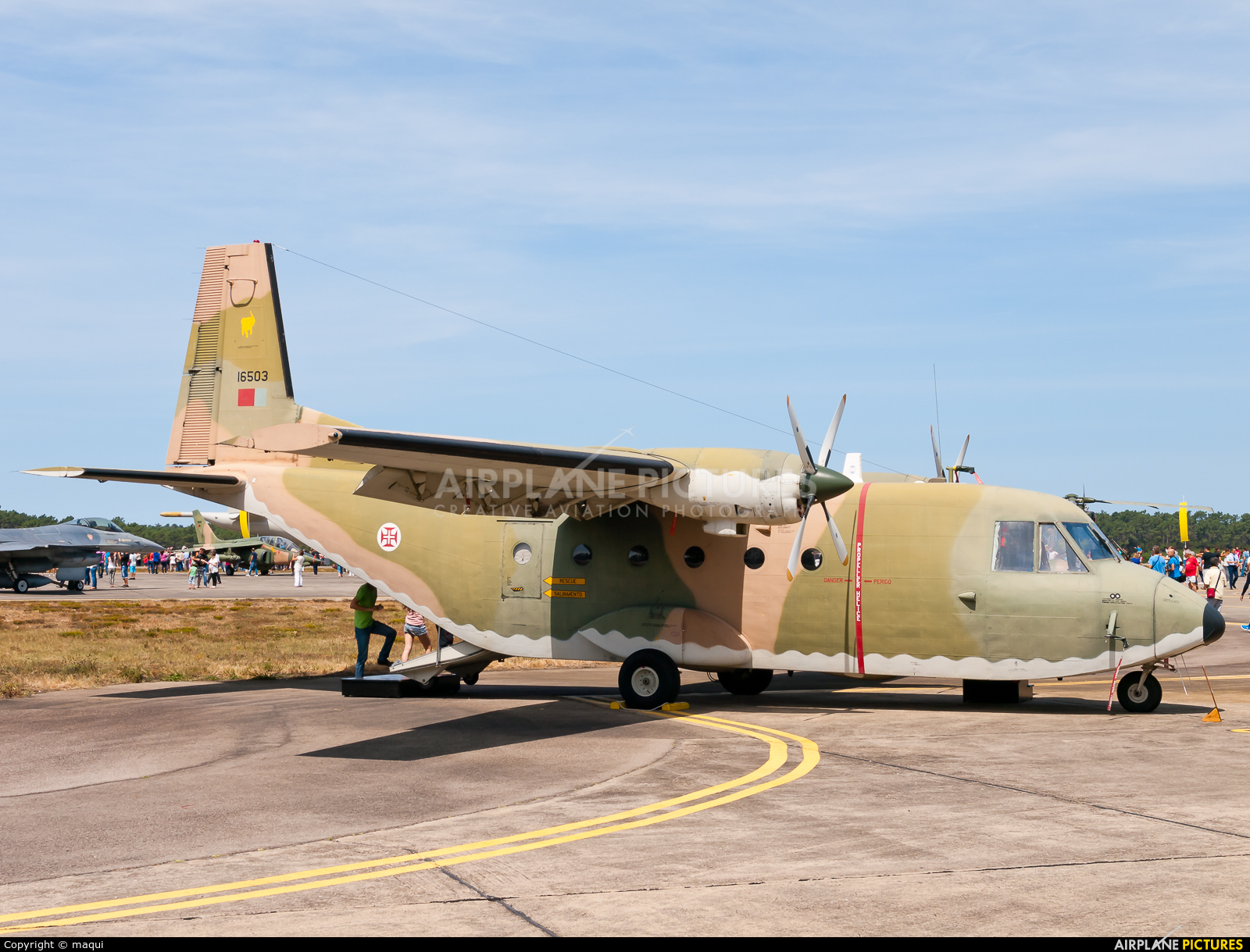 Portugal - Air Force 16503 aircraft at Ovar