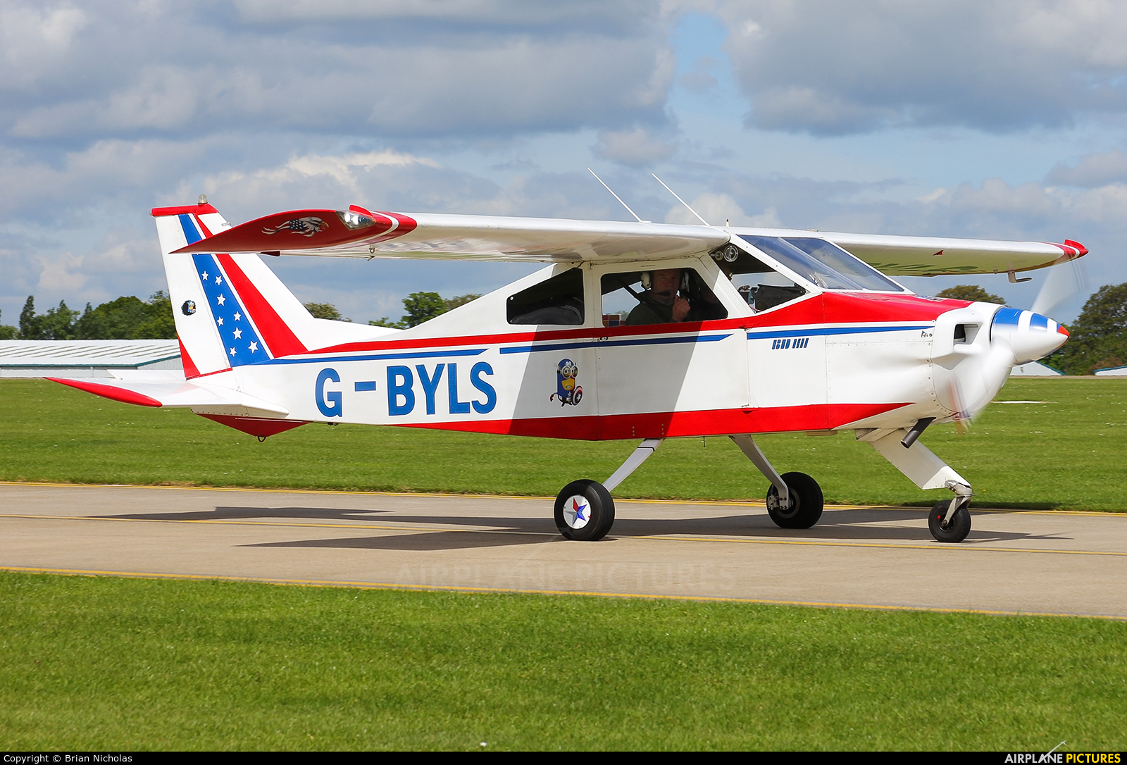 Private G-BYLS aircraft at Northampton / Sywell