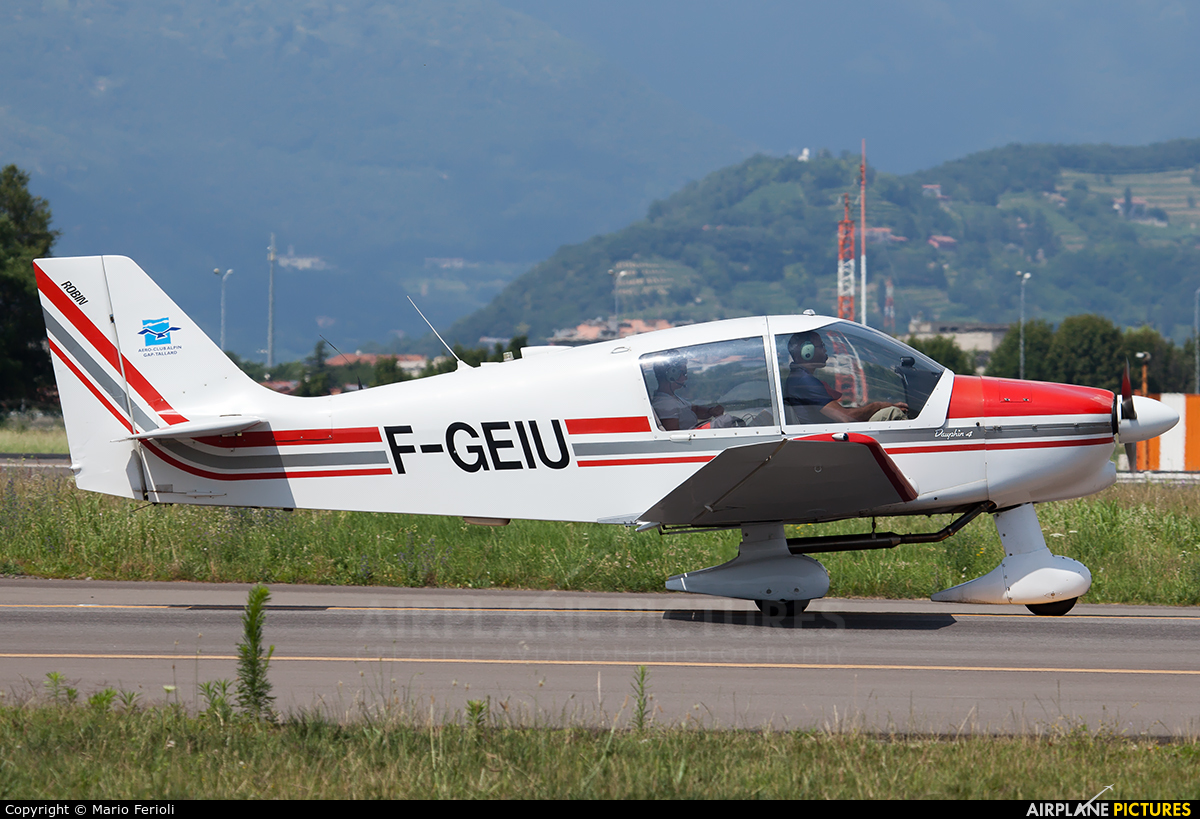 Private F-GEIU aircraft at Bergamo - Orio al Serio