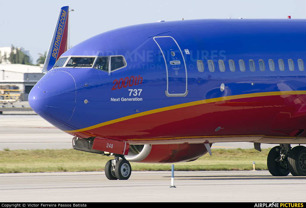 Southwest Airlines N248WN aircraft at Fort Lauderdale - Hollywood Intl
