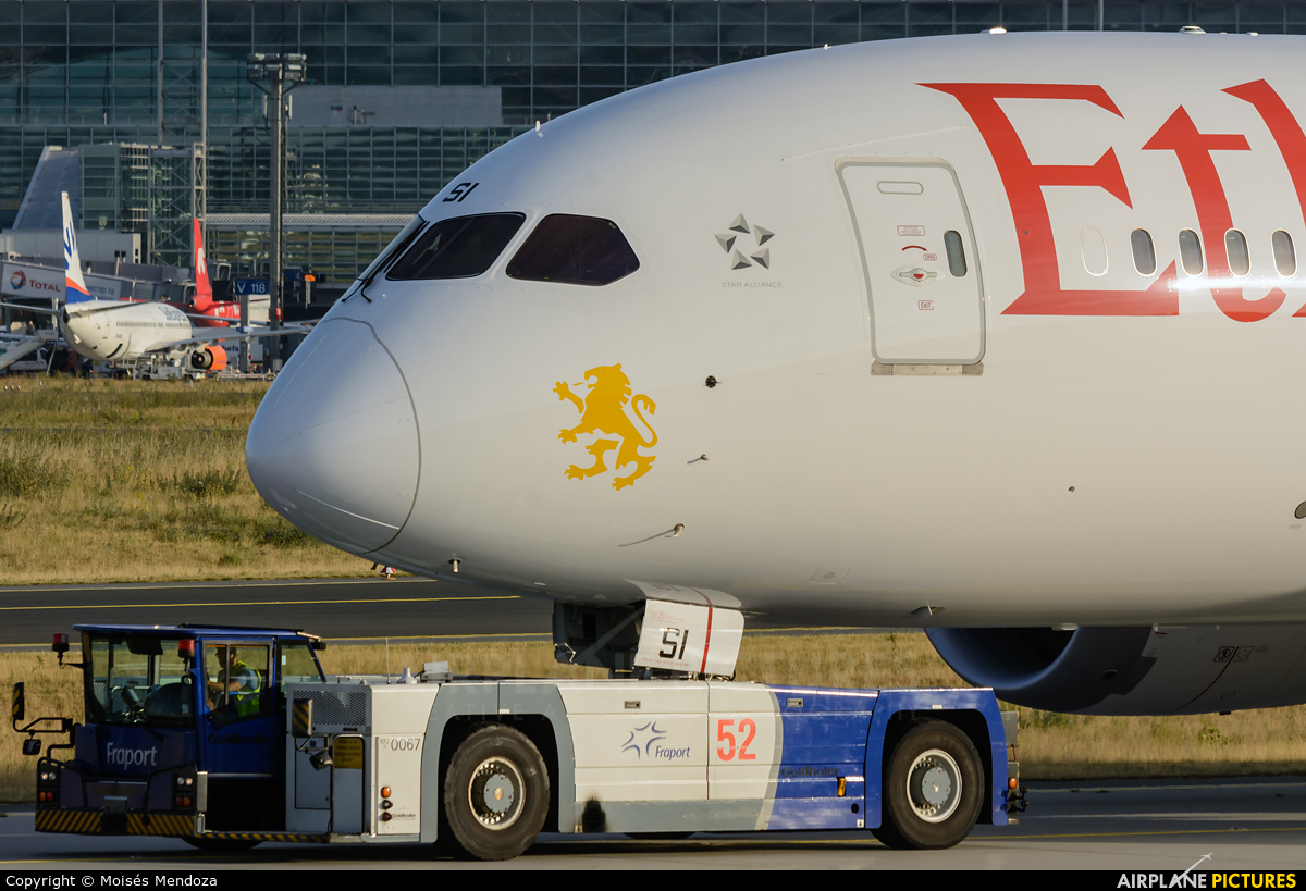 Ethiopian Airlines ET-ASI aircraft at Frankfurt