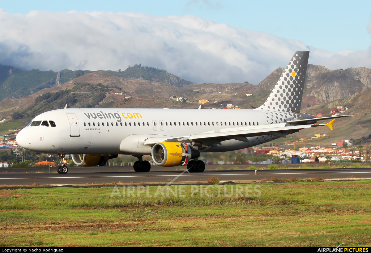 Vueling Airlines EC-ICR aircraft at Tenerife Norte - Los Rodeos
