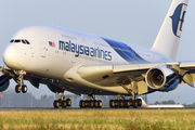 9M-MNB - Malaysia Airlines Airbus A380 aircraft