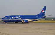 Bluebird Cargo Boeing 737-400F in Prague title=