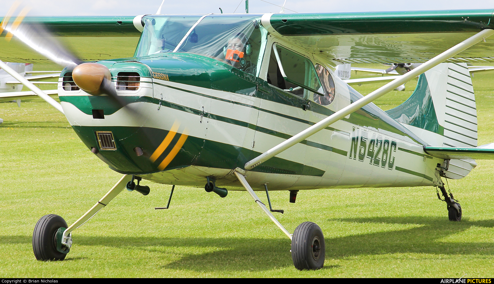 Private N5428C aircraft at Northampton / Sywell