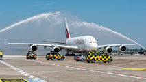 A6-EOB - Emirates Airlines Airbus A380 aircraft