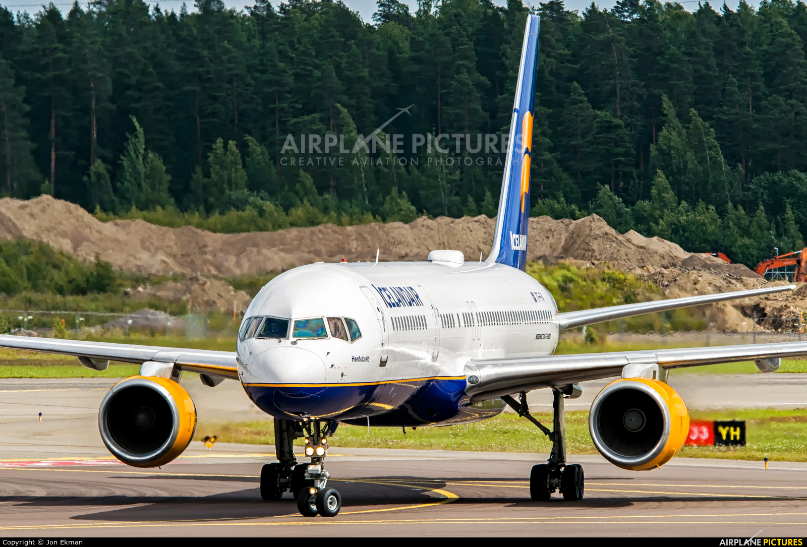 Icelandair TF-FIA aircraft at Helsinki - Vantaa
