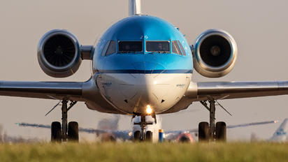 PH-KZO - KLM Cityhopper Fokker 70