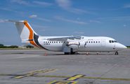 Rare visit of Jota Aviation BAe 146 in Prague title=