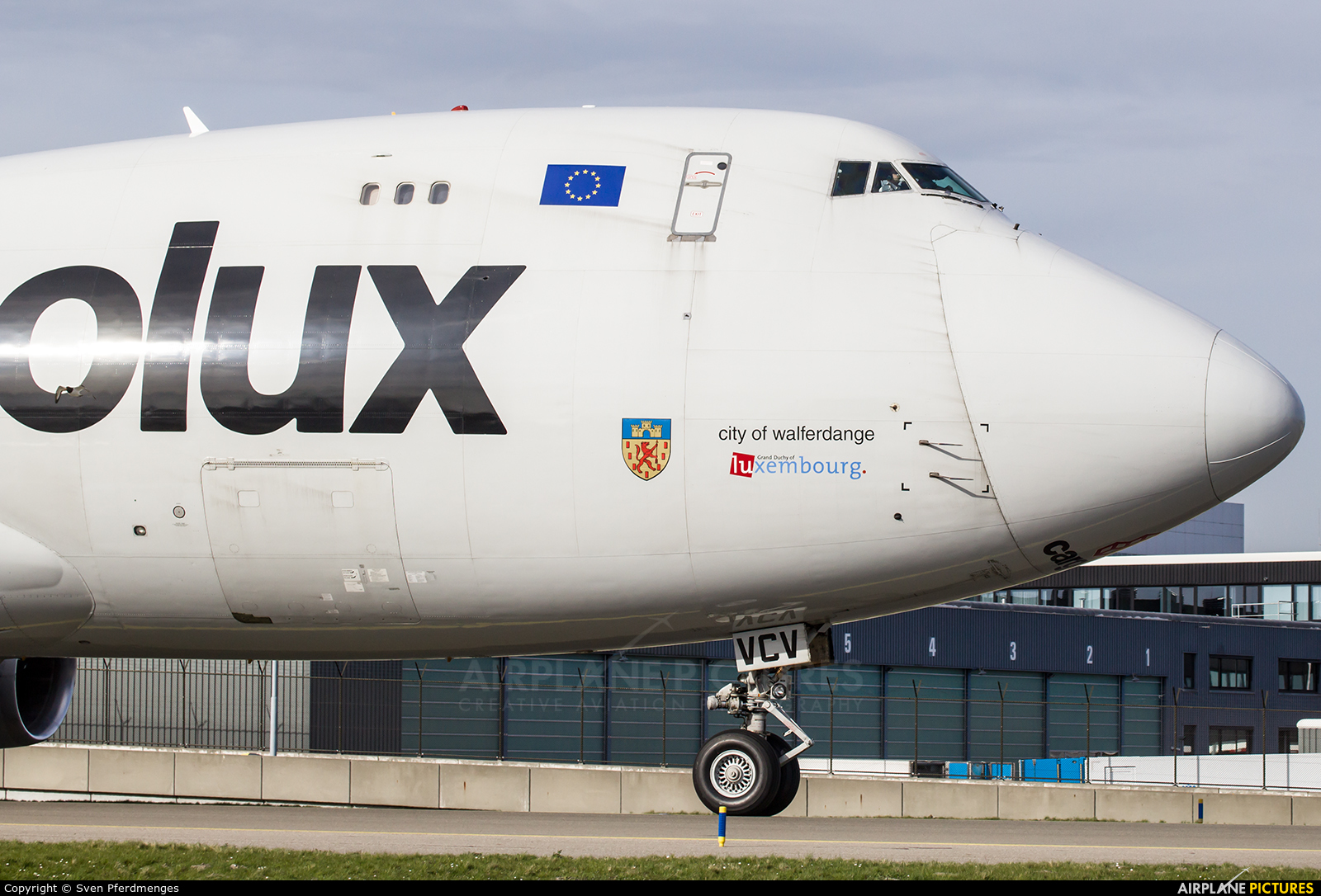 Cargolux LX-VCV aircraft at Amsterdam - Schiphol