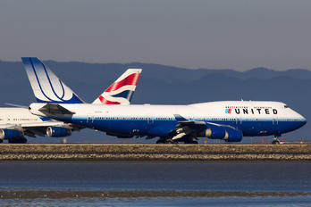 N178UA - United Airlines Boeing 747-400