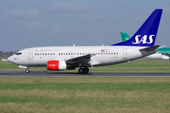 LN-RPG - SAS - Scandinavian Airlines Boeing 737-600