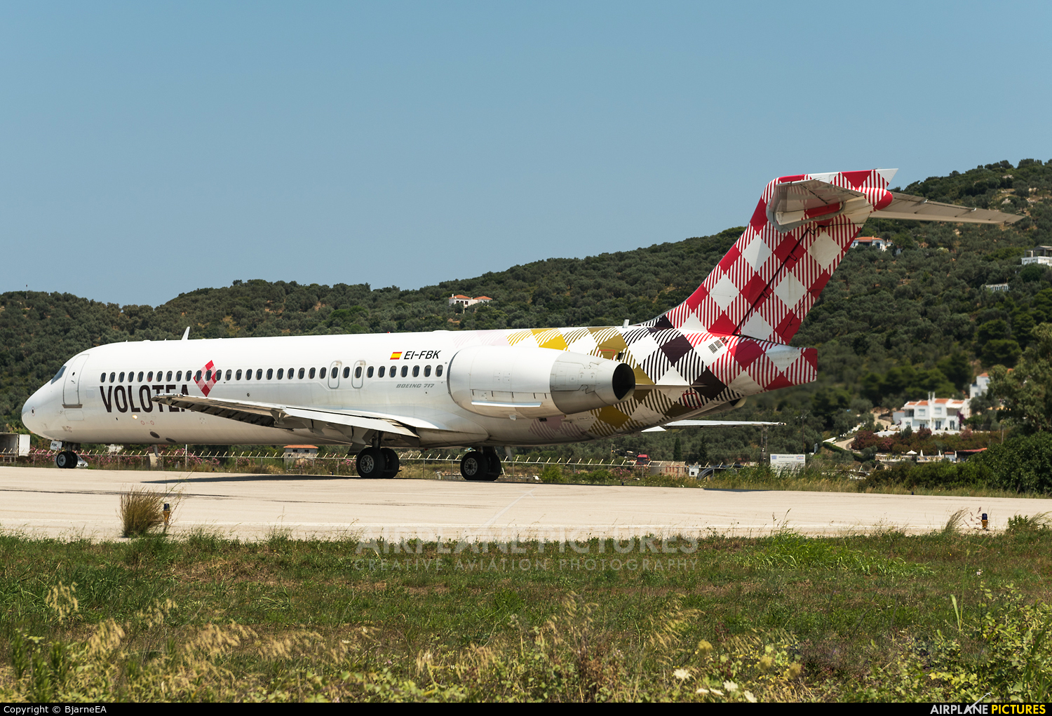 Volotea Airlines EI-FBK aircraft at Skiathos