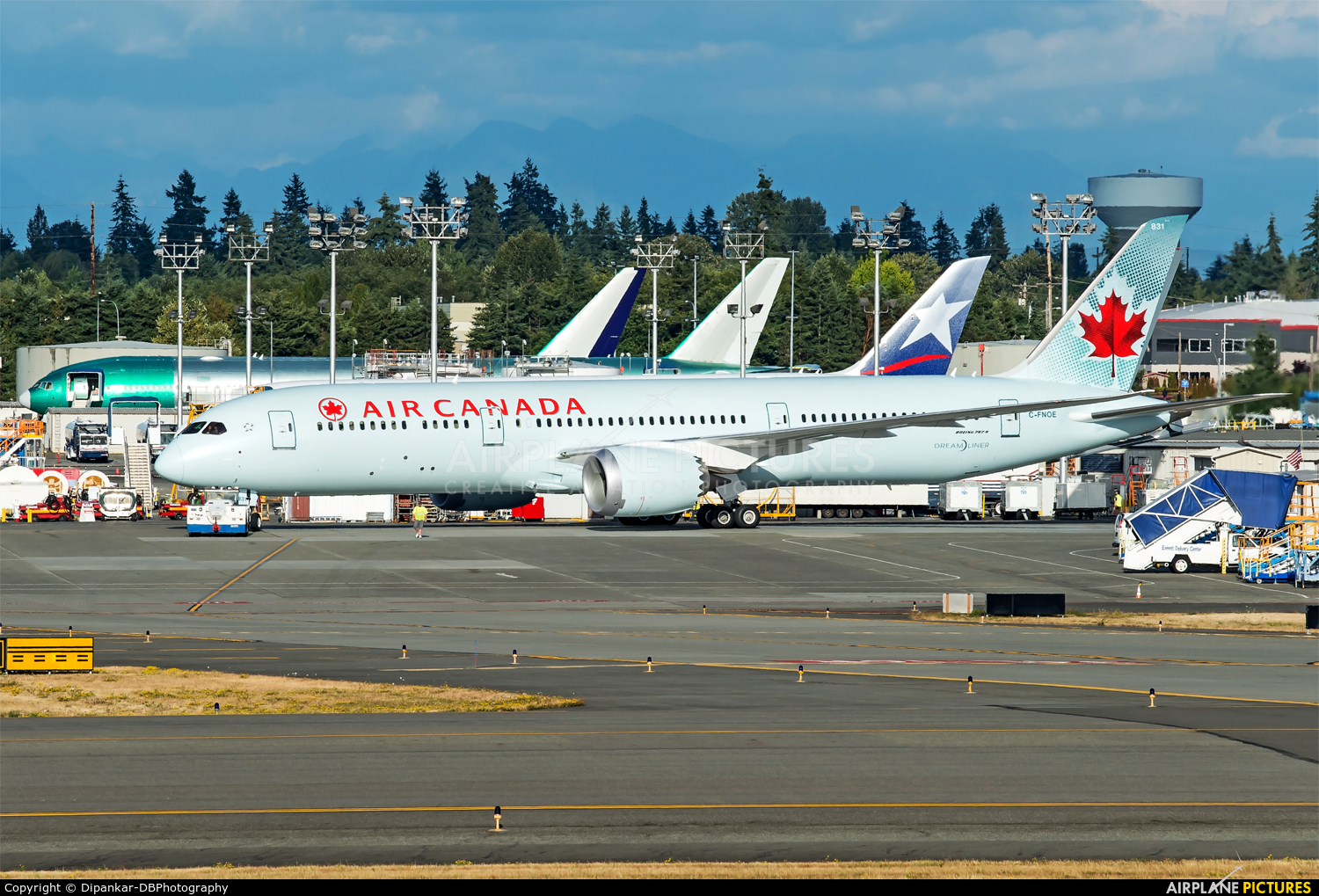 Air Canada C-FNOE aircraft at Everett - Snohomish County / Paine Field