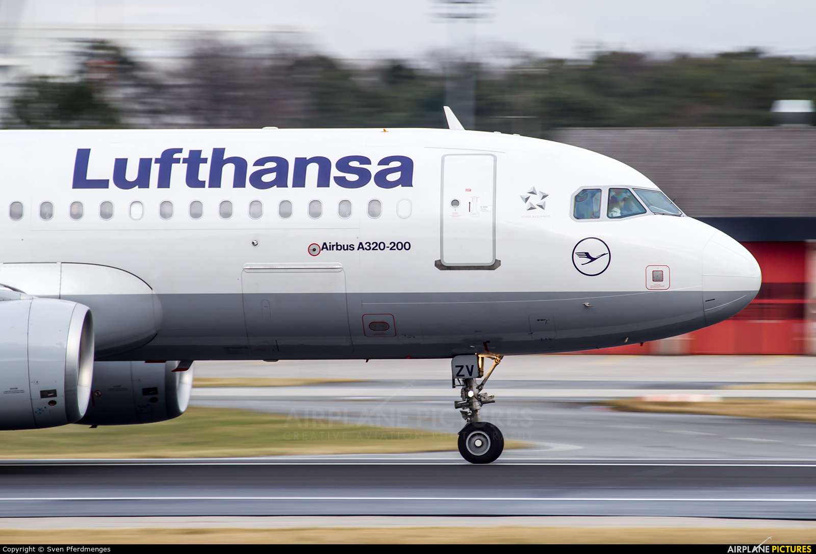 Lufthansa D-AIZV aircraft at Frankfurt