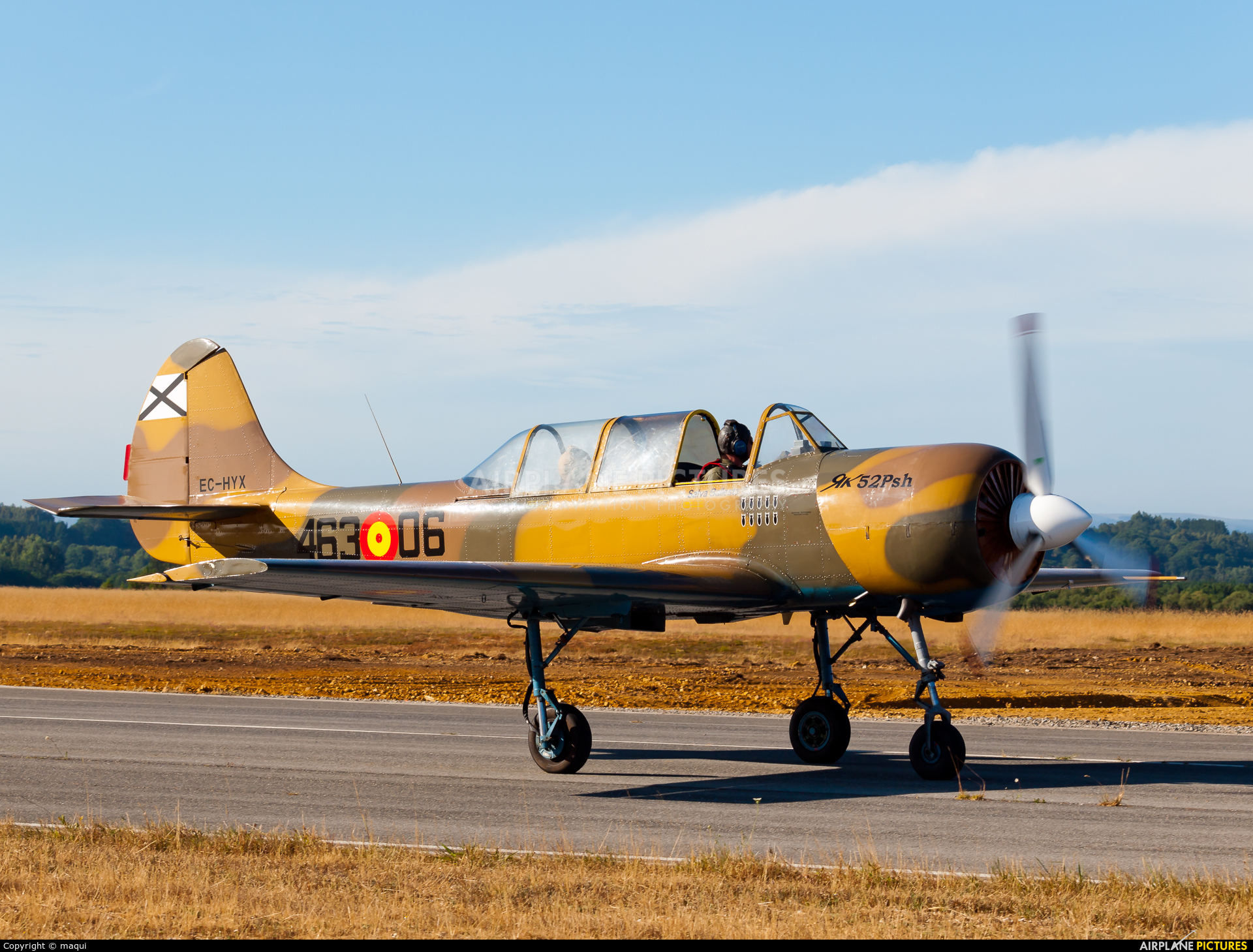 Private EC-HYX aircraft at Lugo - Rozas