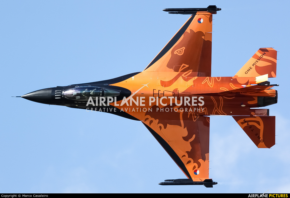 Netherlands - Air Force J-015 aircraft at Fairford