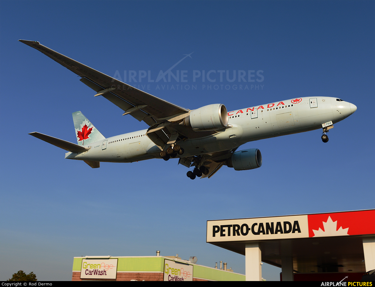 Air Canada C-FIUF aircraft at Toronto - Pearson Intl, ON