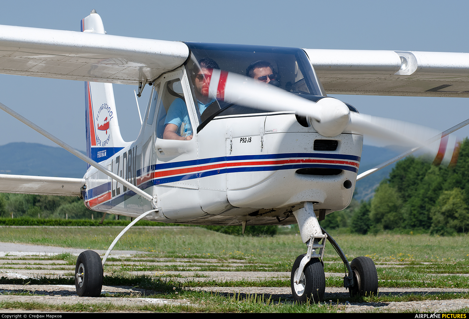 Private LZ-DBV aircraft at Dolna Bania Airfield